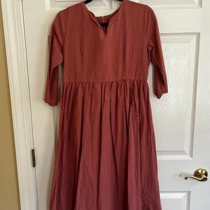 Cotton-linen blend Dress, Medium